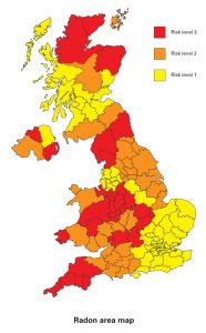 UK Radon map